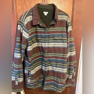 L.L. Bean Insulated snap-front shirt